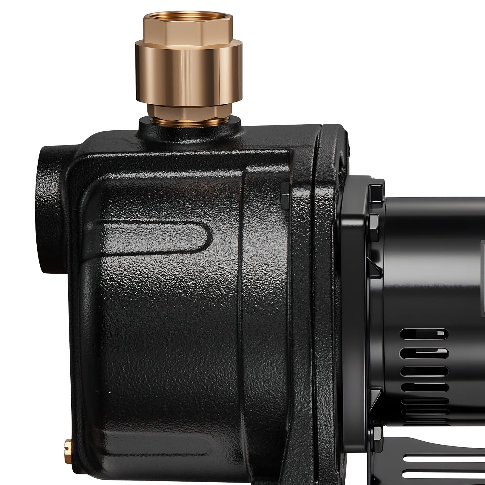 VEVOR 2 HP SHALLOW WELL JET PUMP, 230 VOLT, 5200 GPH CAST IRON (IND6135) D/S