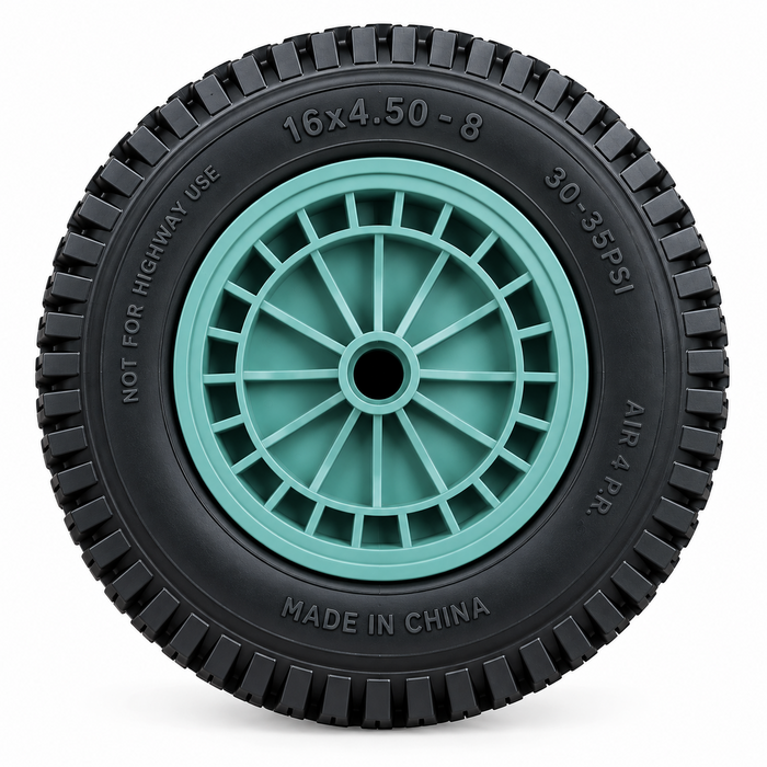 HAR0004 WHEEL/WHEEL BARROW (GREEN)