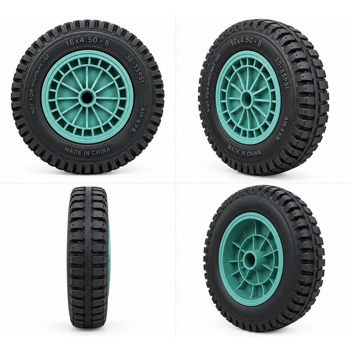 HAR0004 WHEEL/WHEEL BARROW (GREEN)