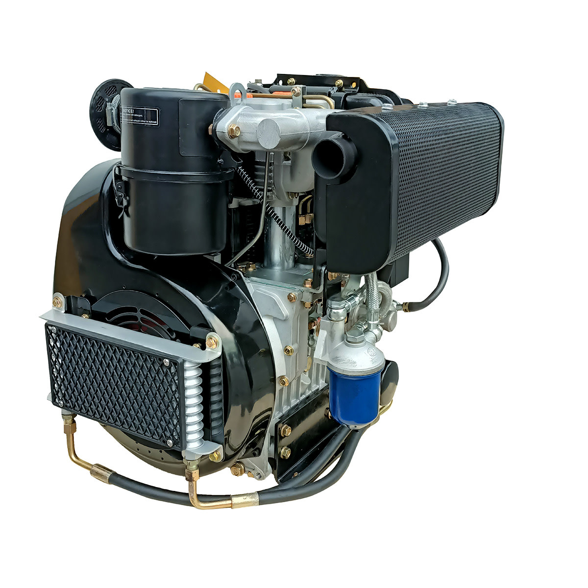 IND5712 // 2V92 AIR-COOLED REPLACEENT DIESEL ENGINE FOR 10KW GENERATOR #290F 3600 RPM