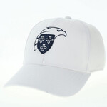 LEGACY Cap WHT with NVY Eagle Shield