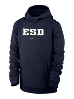 Nike Youth Club Fleece Hoodie with ESD Drop Shadow