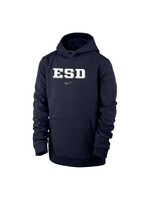 Nike Youth Club Fleece Hoodie with ESD Drop Shadow
