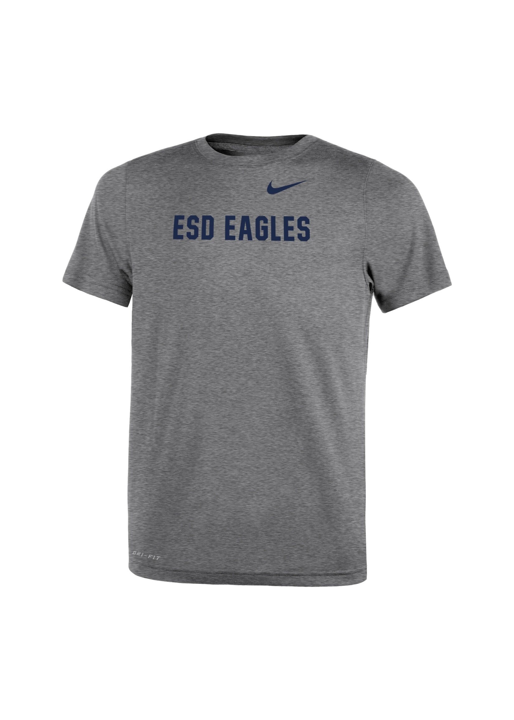 Nike Toddler Gray Tech Tee ESD EAGLES