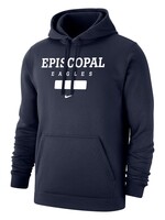 Nike Club Fleece Episcopal Eagles over Swoosh