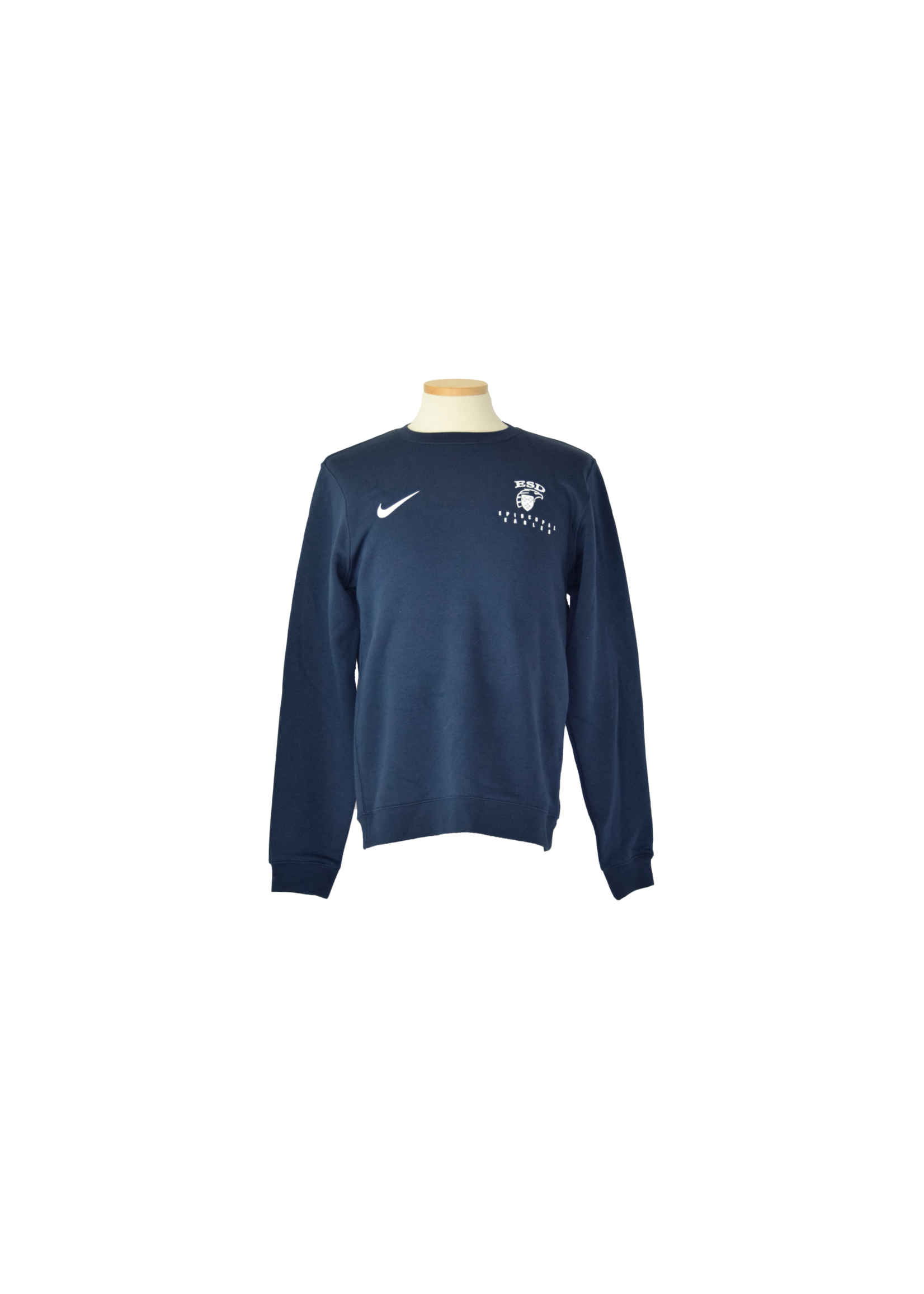 Nike Club Navy Fleece Crew Episcopal Eagles