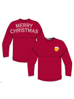 Spirit Jersey Youth Christmas Smiley Santa