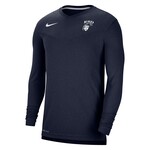 Nike Navy Long Sleeve UV Coach Tee