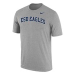 Nike Nike LG Dri Fit Cotton Tee DK Heather ESD EAGLES in NVY WHT