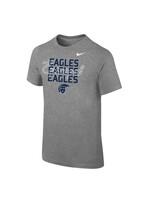 Nike Nike YME Core Tee DK Heather EAGLES in Navy Repeat