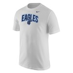 Nike Nike 2XL WHT Core Tee EAGLES Patch with Lt Blue Fill