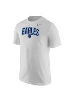 Nike Nike 2XL WHT Core Tee EAGLES Patch with Lt Blue Fill