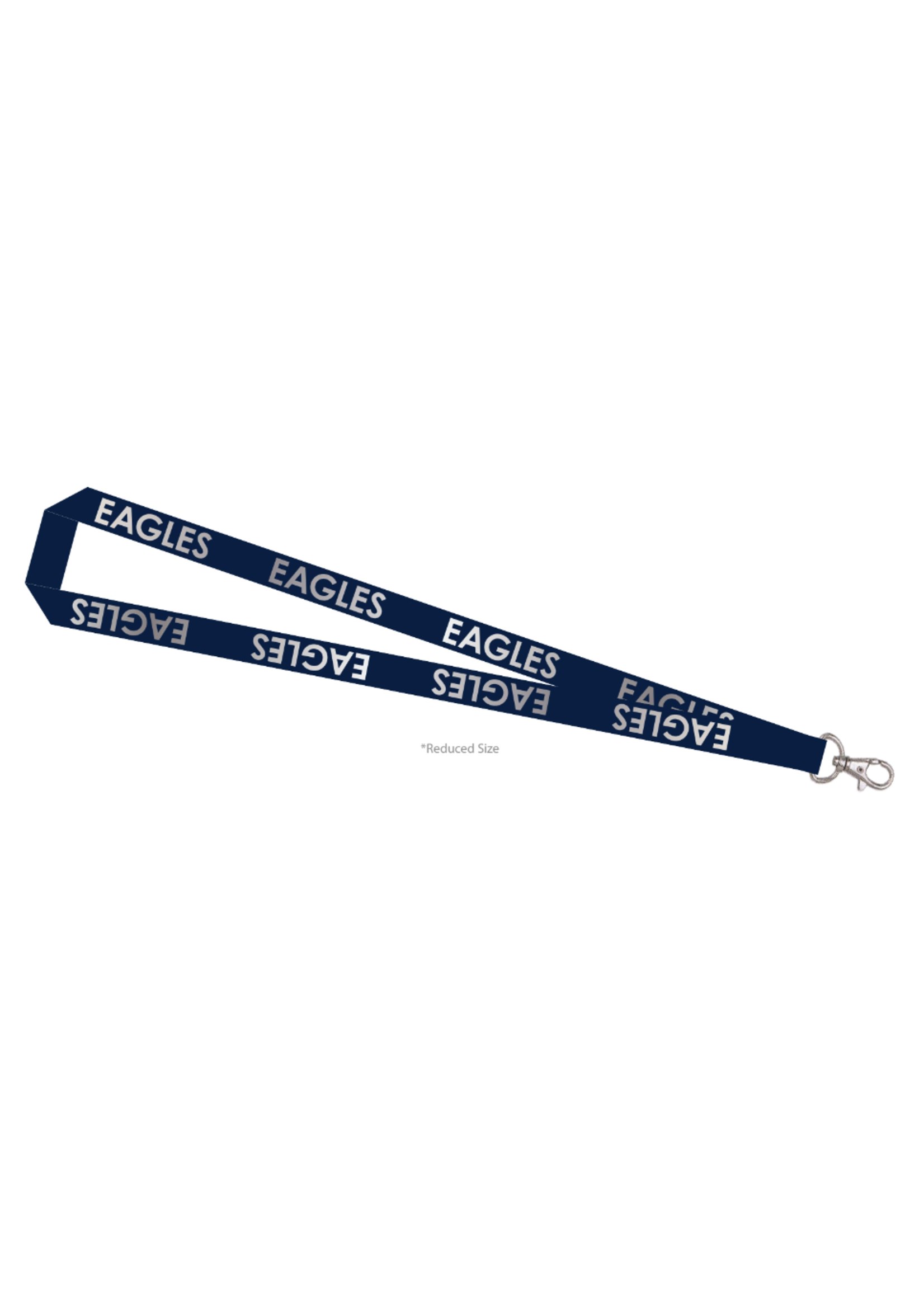 Neil Enterprises Neil Enterprises Laser Foil Lanyard EAGLES NVY