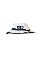 ahead ahead SM/ME Palmer Sun Hat White with Navy #C70PLX