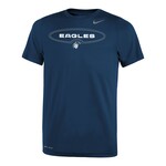 Nike Youth Navy Legend Tee Eagles Circle