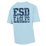 Gear For Sports Adult Chambray with Camo ESD Tee