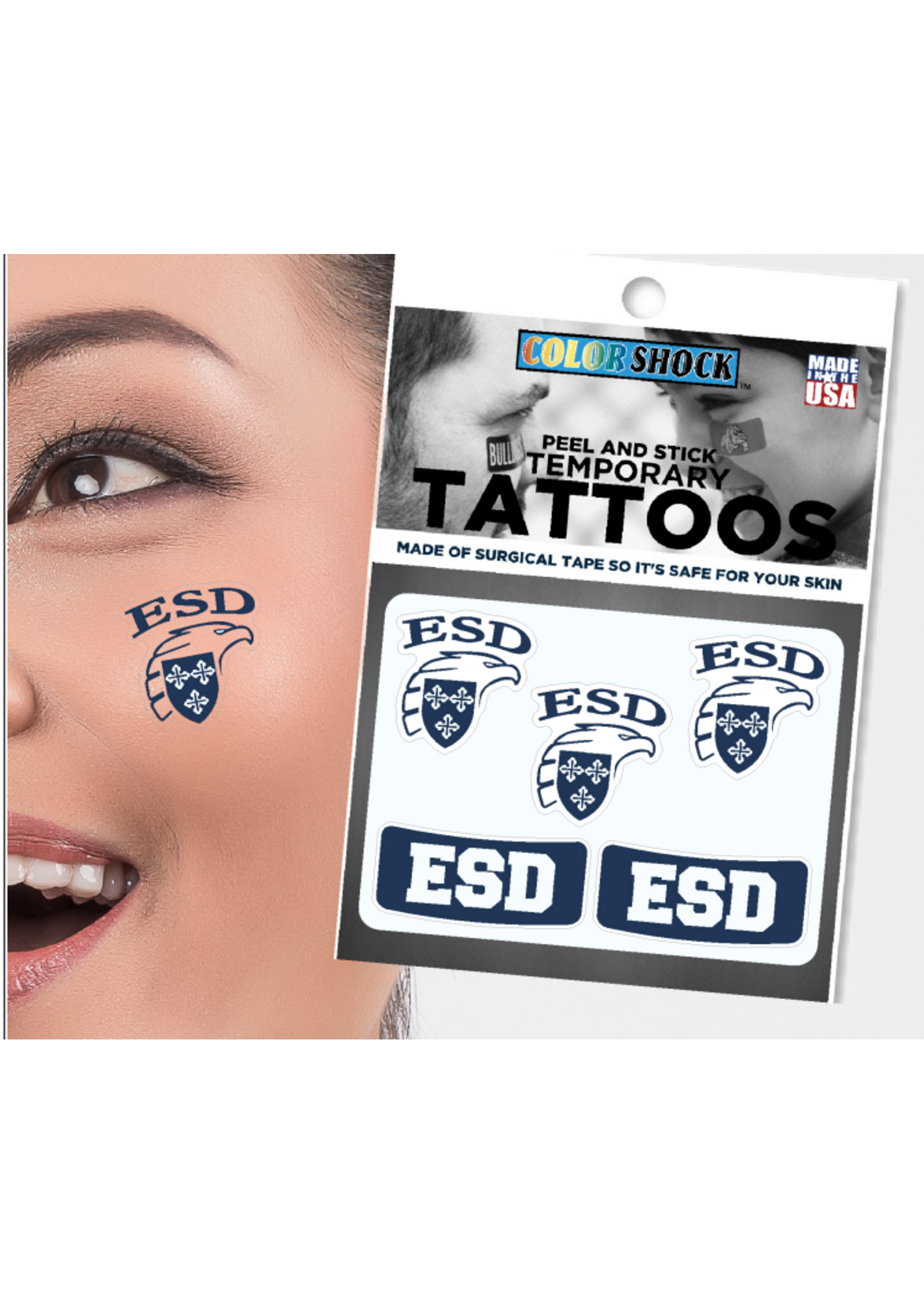 CDI Corp CDI Corp  Temporary Peal & Stick Tattoos