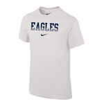 Nike Nike YXL WHT Core Tee EAGLES in Navy with Lines