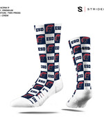 Strideline Strideline Checkerboard Sock NVY WHT