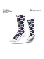 Strideline Strideline Checkerboard Sock NVY WHT