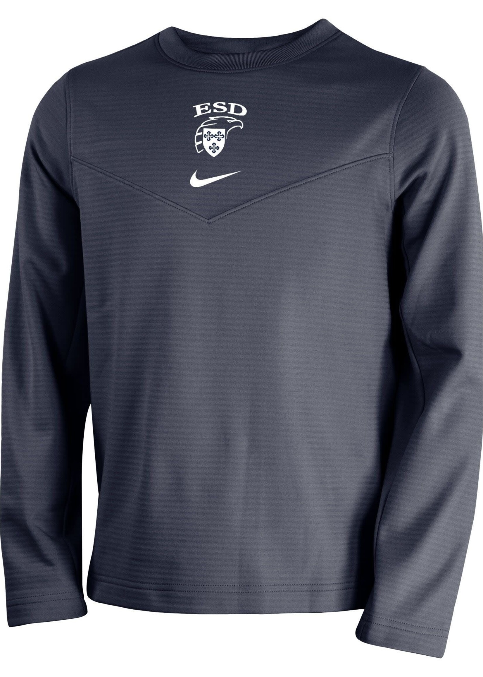 Nike Youth Long Sleeve Navy Coach Crew