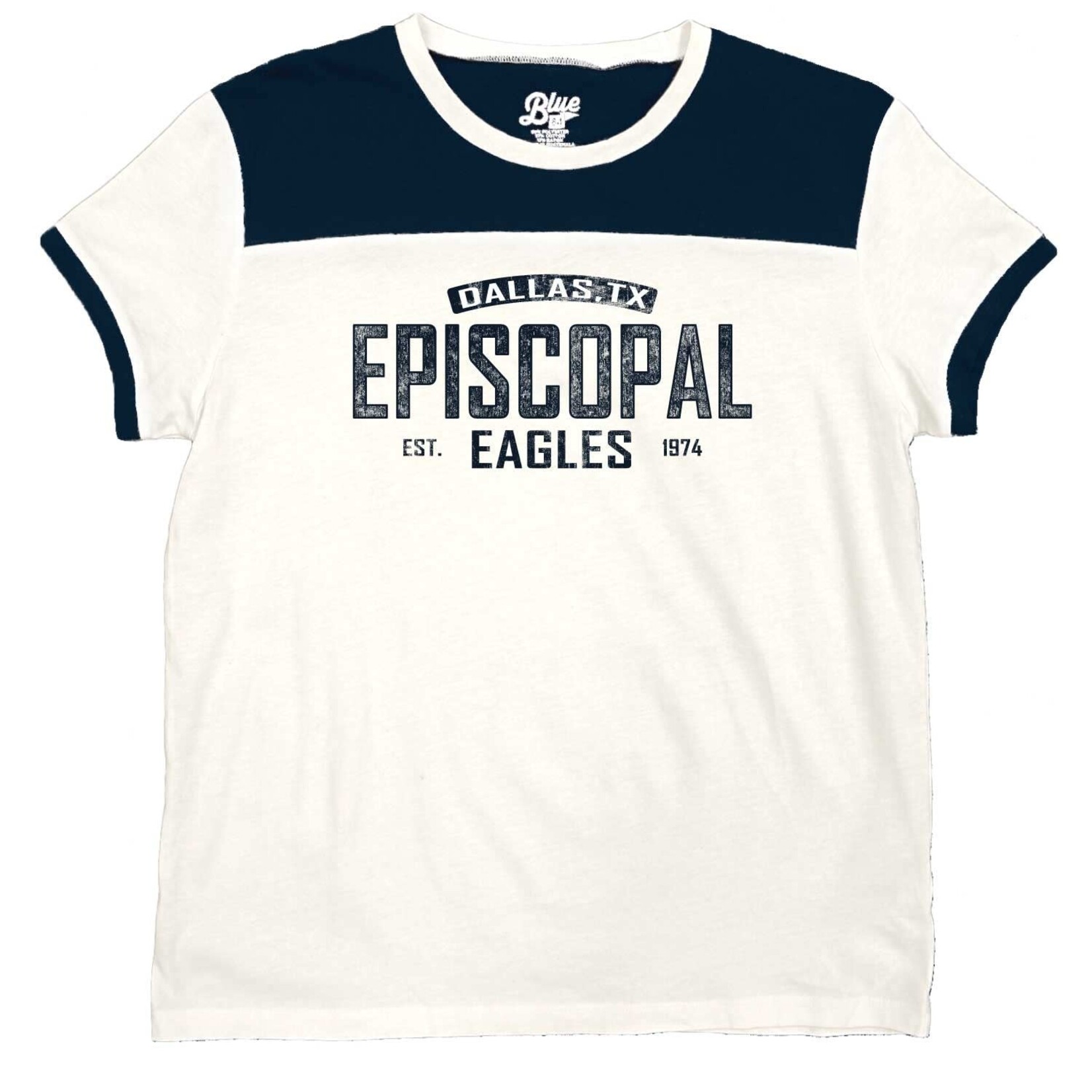 Blue 84 Jersey Contrast Tee - The Eagle's Nest
