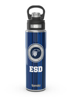 tervis Tervis 24 oz wide Mouth Water Bottle NVY/SIL