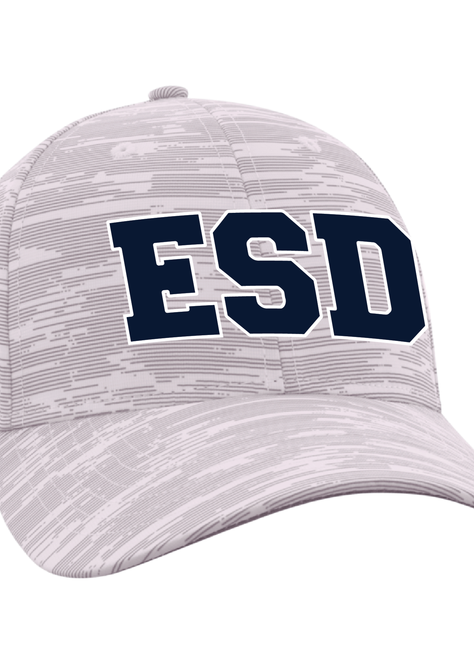 ahead ahead Streaky Printed Cap WHT GRY ESD