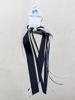 Wee Ones Wee Ones Ribbon Streamers NVY WHT