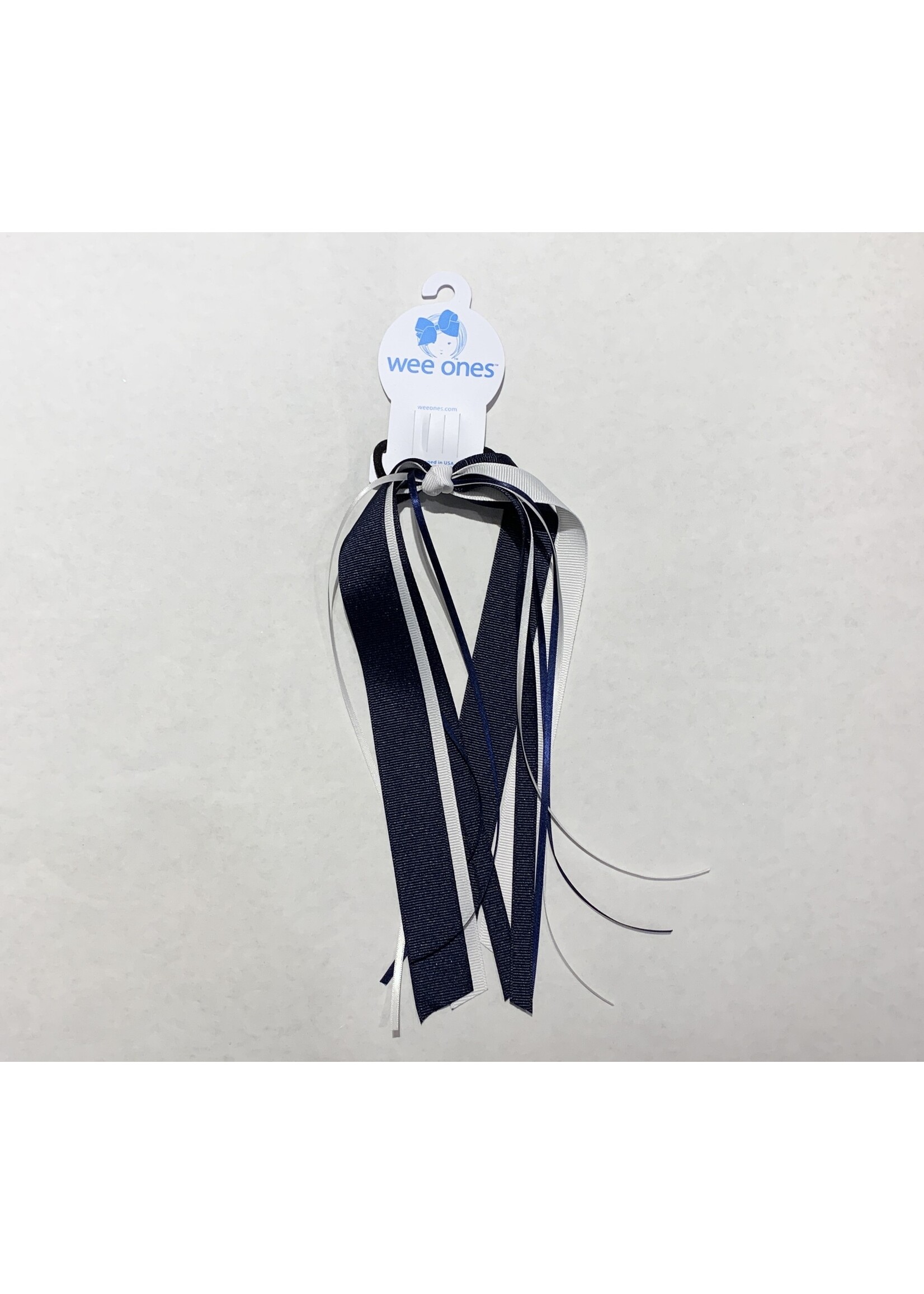 Wee Ones Wee Ones Ribbon Streamers NVY WHT