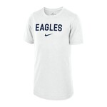 Nike Nike YLG White Legend Tee EAGLES in NVY