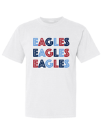 Summit Summit LG White Tee EAGLES x 3