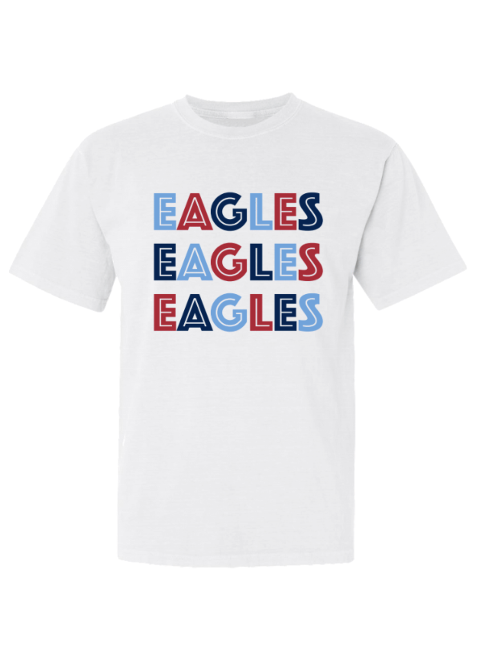 Summit Summit LG White Tee EAGLES x 3