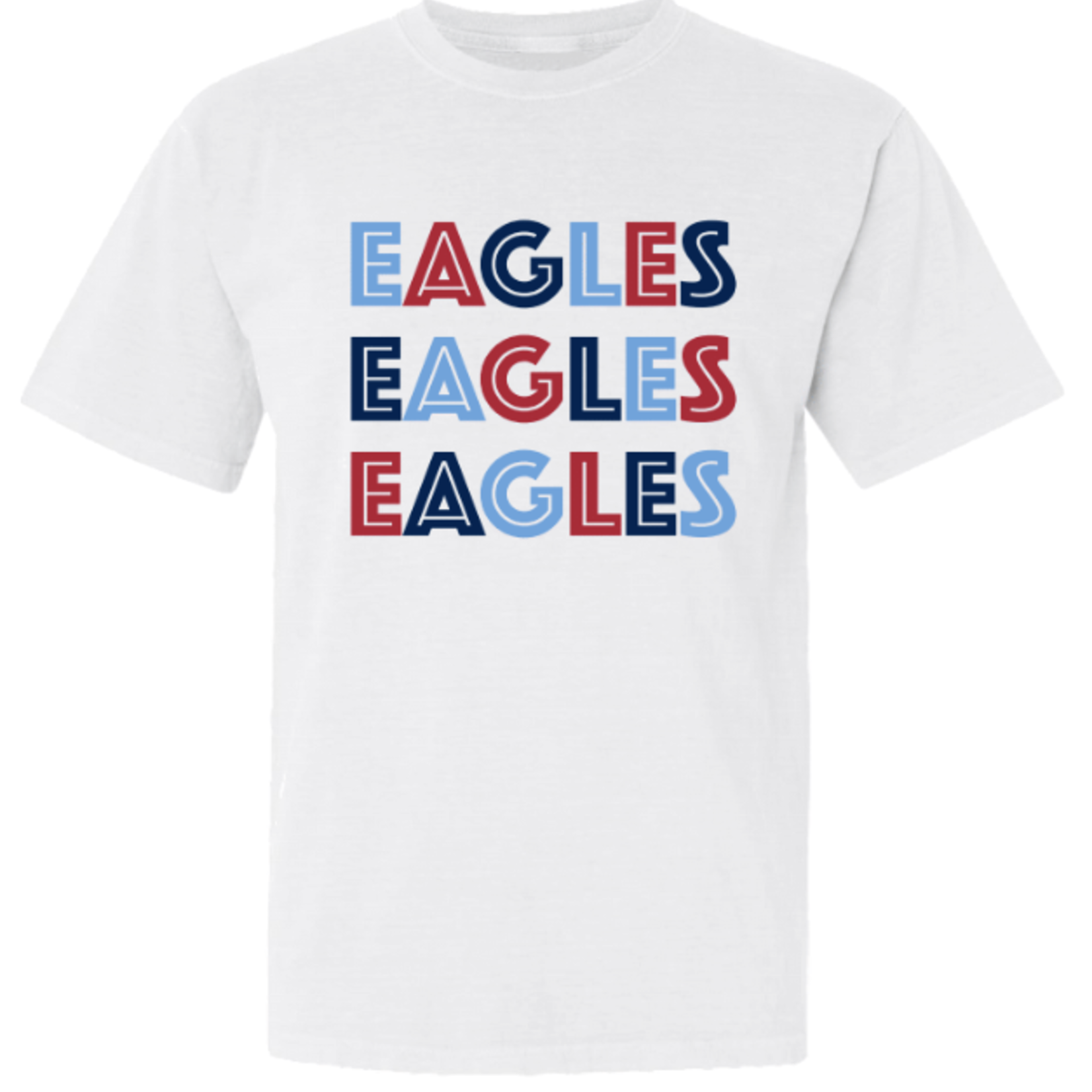 Summit Summit 2XL White Tee EAGLES x 3