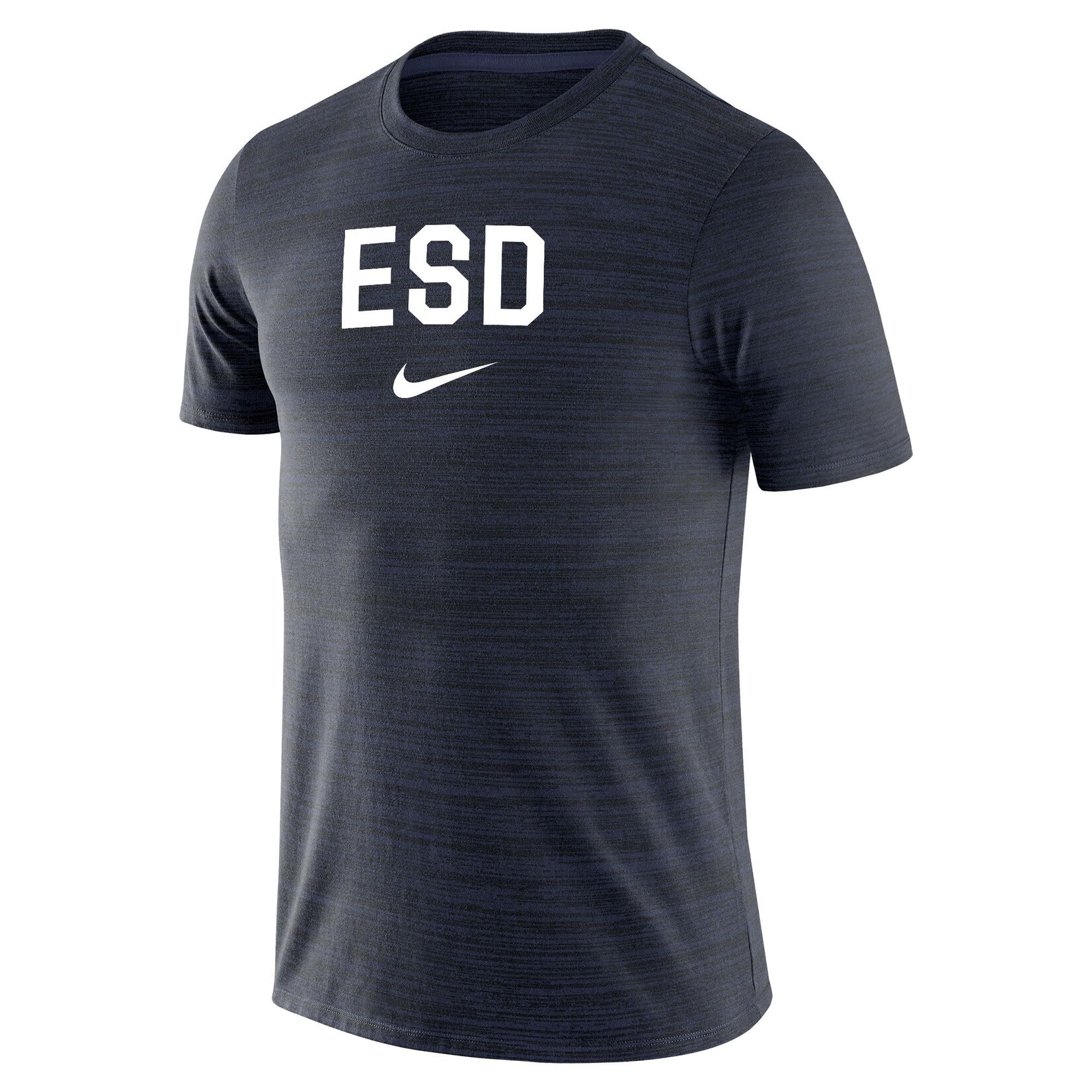 Nike Nike ME SS Velocity Tee Navy with WHT ESD