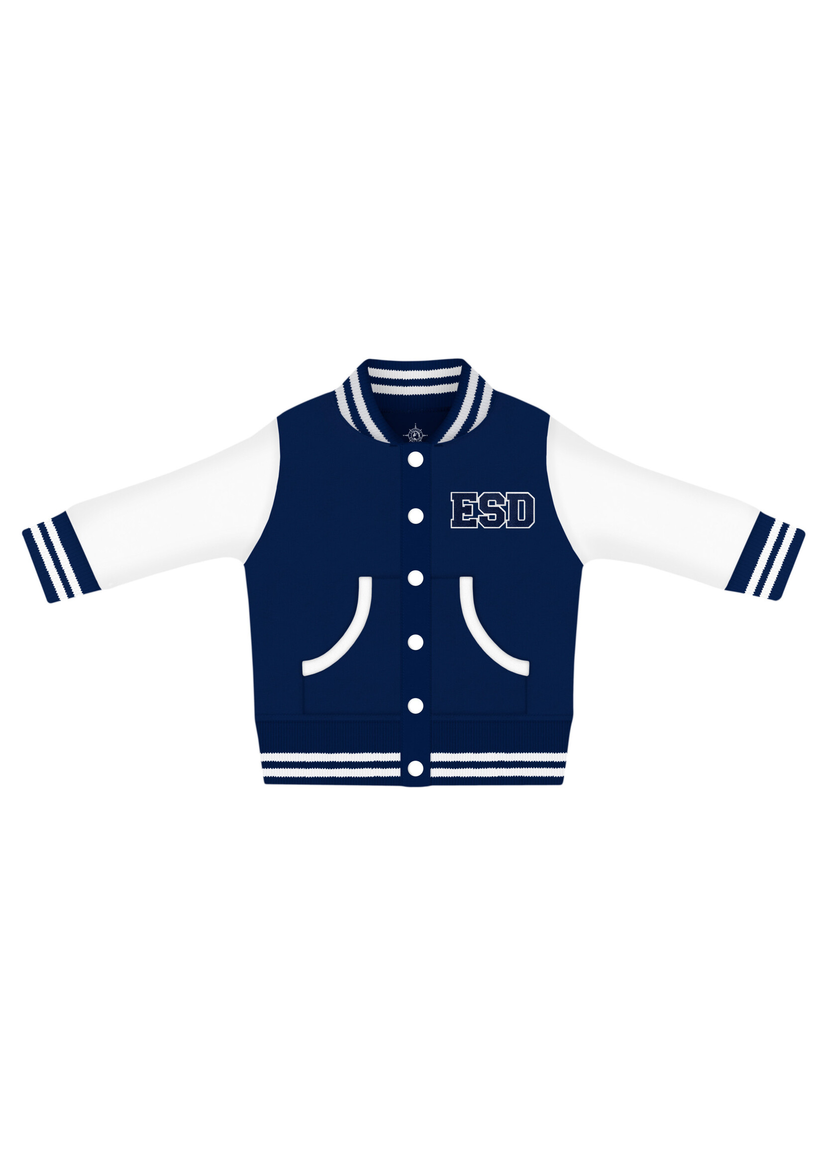 Creative Knitwear Creative Knitwear Size 0-3 Months Varsity Jacket