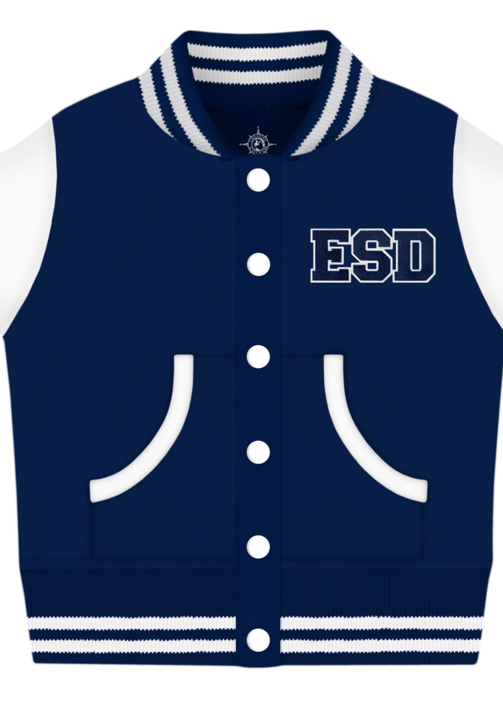 Creative Knitwear Creative Knitwear Size 3-6 Months Varsity Jacket