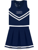 Creative Knitwear Creative Knitwear Size 3T Two Piece Cheer Dress