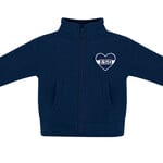 Creative Knitwear Creative Knitwear Size 5 Polar Fleece Jacket with HEART