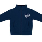 Creative Knitwear Creative Knitwear Size 6 Polar Fleece Jacket with HEART