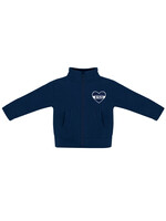 Creative Knitwear Creative Knitwear Size 6 Polar Fleece Jacket with HEART