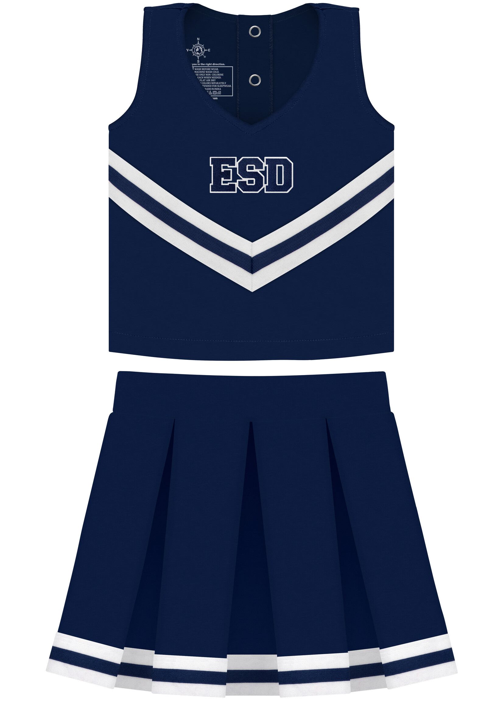 Creative Knitwear Creative Knitwear Size 8 Two Piece Cheer Dress