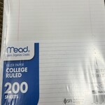Notebook Filler Paper College Ruled 150 sheets