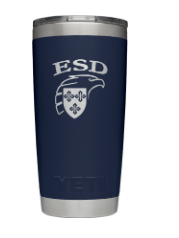 Yeti Custom ESD Tumblers NVY 20oz - The Eagle's Nest