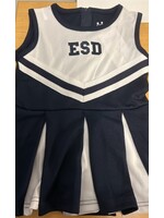 Little King Little King Size 2T Cheer Dress Navy/White