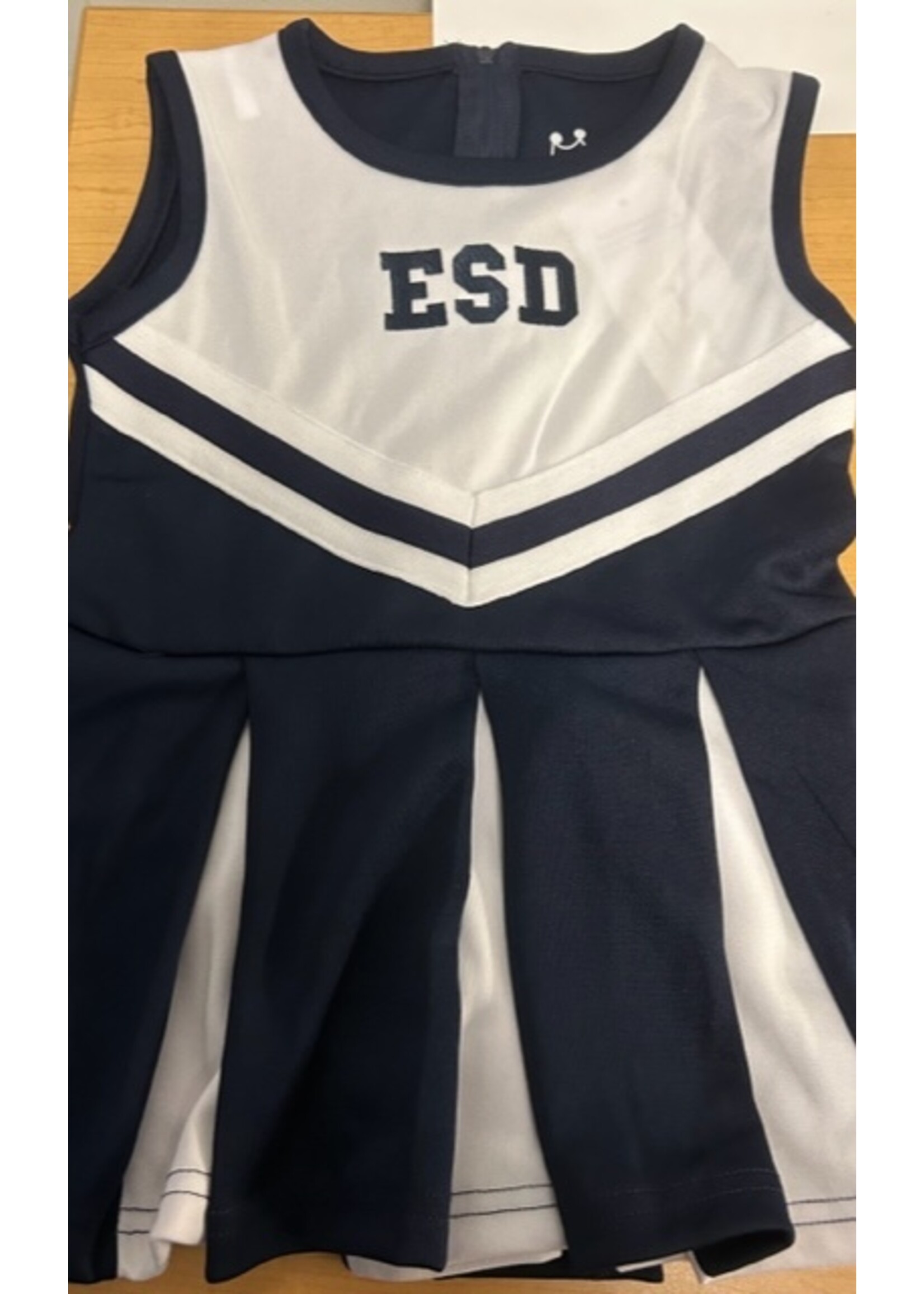 Little King Little King Size 2T Cheer Dress Navy/White