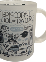 Neil Enterprises Neil Enterprises JG 15oz Frosted Glass Mug
