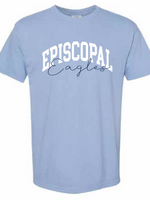 SUMMIT Washed Denim Tee Episcopal with Script EAGLES