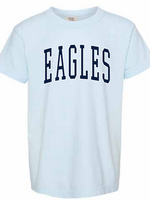 SUMMIT Chambray Tee with NVY/WHT EAGLES