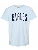 SUMMIT Chambray Tee with NVY/WHT EAGLES